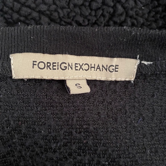 Foreign Exchange sweater, size S black - Picture 3 of 5